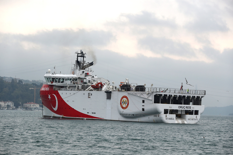 Turski brod za seizmička istraživanja "Oruc Reis" (Foto: EPA-EFE)