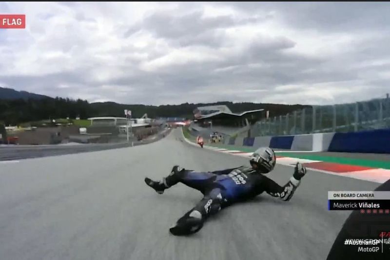 Vinales skočio s Yamahe (Foto: Screenshot)