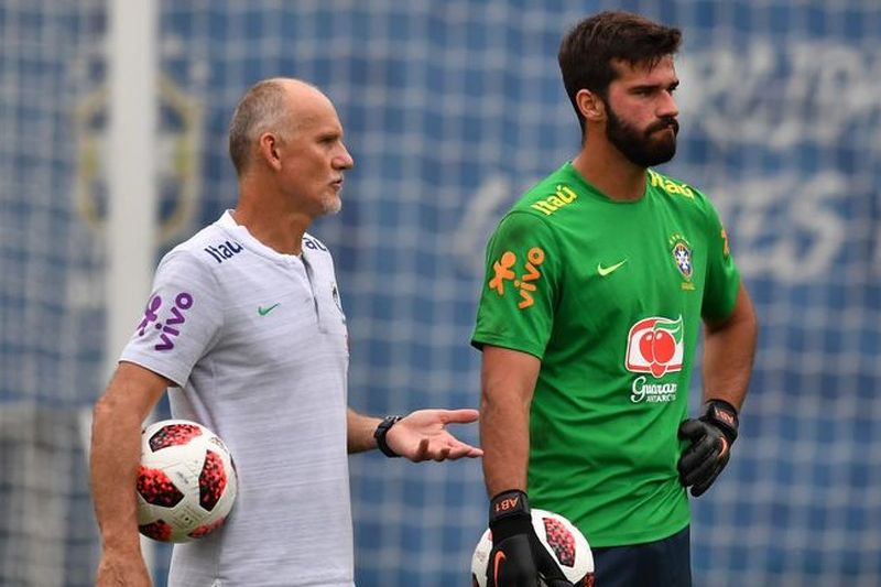 Taffarel i Alisson (Foto: Twitter)