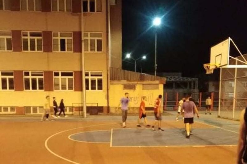 Gudurić na basketu u rodnom gradu (Foto: Priboj Online)