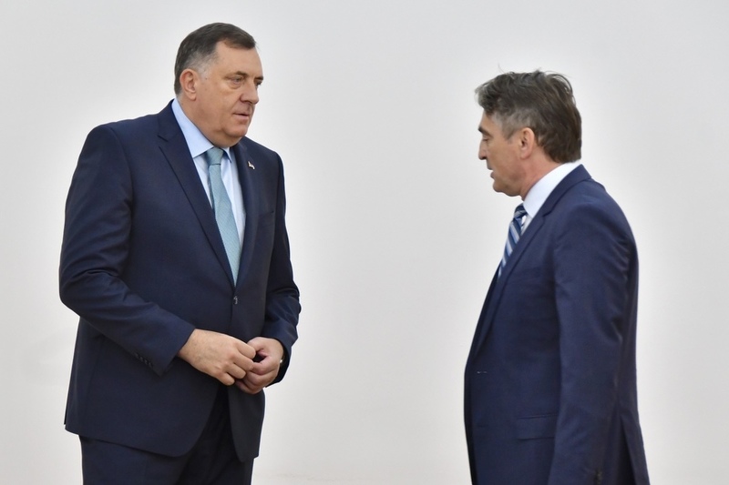 Milorad Dodik i Željko Komšić (Foto: Arhiv/Klix.ba)