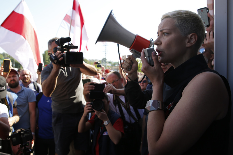 Maria Kolesnikova (Foto: EPA-EFE)