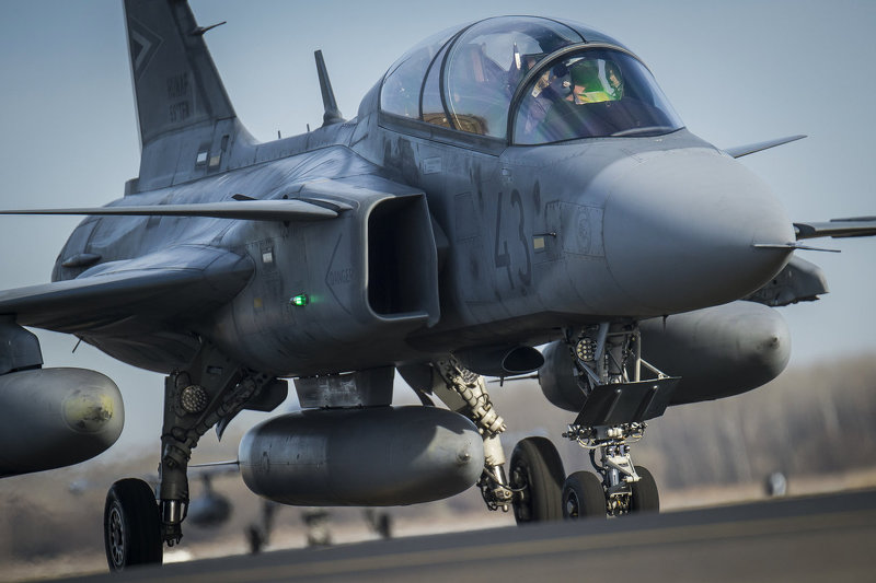 Borbeni avion Gripen (Foto: EPA-EFE)