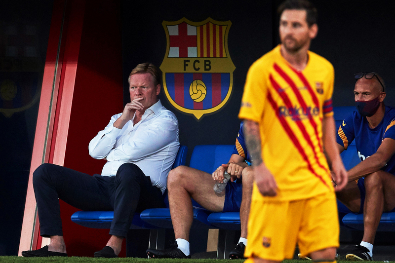 Koeman i Messi (Foto: EPA-EFE)