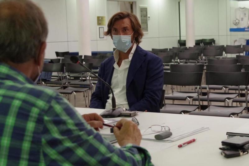 Foto: Andrea Pirlo na polaganju usmenog ispita