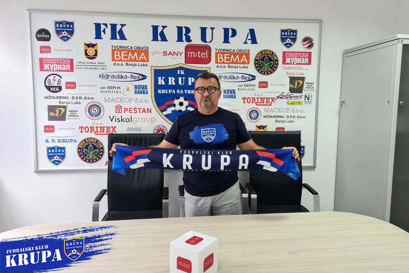 Velimir Stojnić (Foto: FK Krupa na Vrbasu)