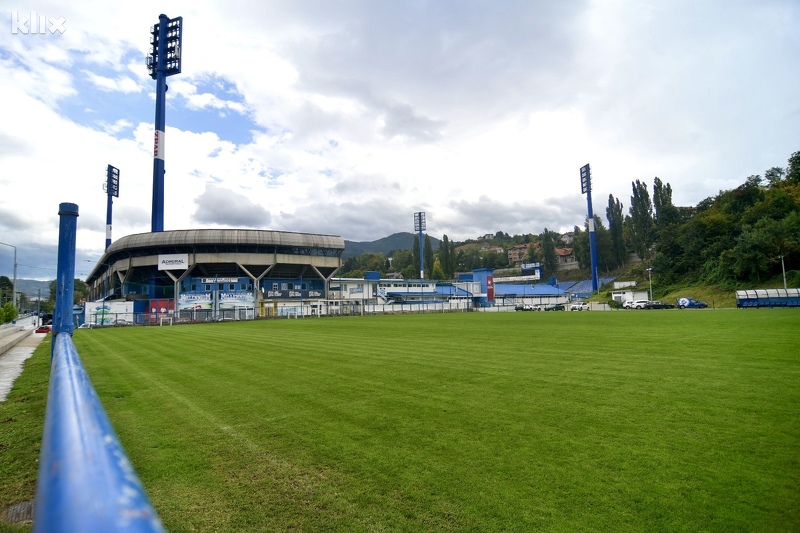 Pomoćni teren stadiona Grbavica (Foto: D. S./Klix.ba)