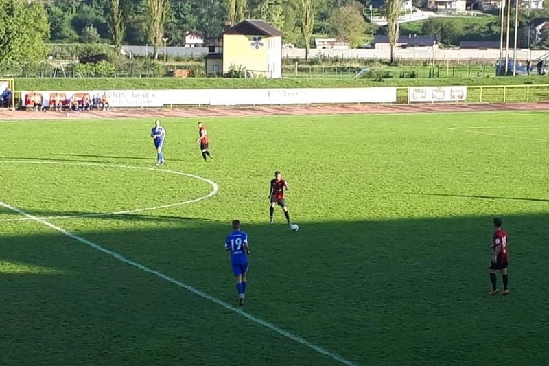 Detalj s meča u Goraždu (Foto: Facebook)