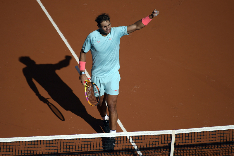 Rafael Nadal nakon pobjede protiv Sebastiana Korde (Foto: EPA-EFE)