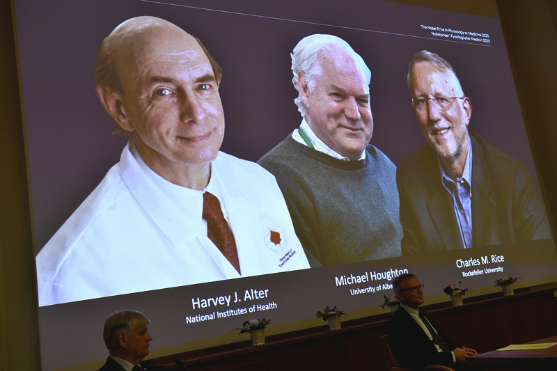 Američko-britanski trojac dobitnik Nobelove nagrade za medicinu (Foto: EPA-EFE)