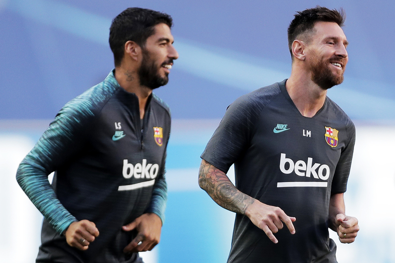 Luis Suarez i Lionel Messi (Foto: EPA-EFE)