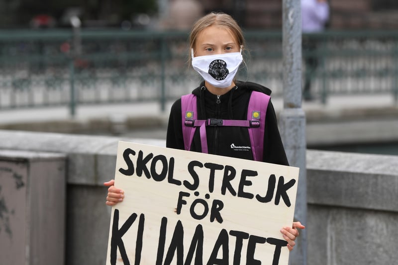 Greta Thunberg (Foto: EPA-EFE)