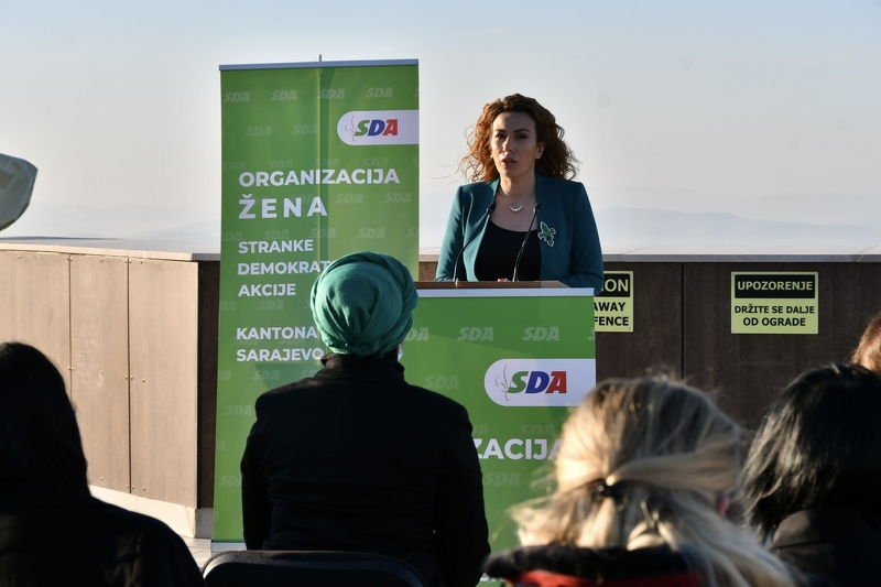 SDA predstavila kandidatkinje u Kantonu Sarajevo (Foto: I. Š./Klix.ba)