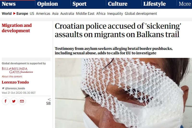 Hrvatska policija optužena za brutalne napade na migrante: Bičevali ih,  zlostavljali, pljačkali... - Klix.ba