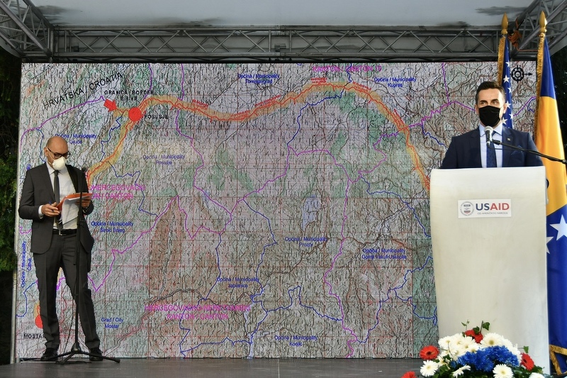 Predstavljen projekat gasovoda "Južna interkonekcija" (Foto: I. Š./Klix.ba)