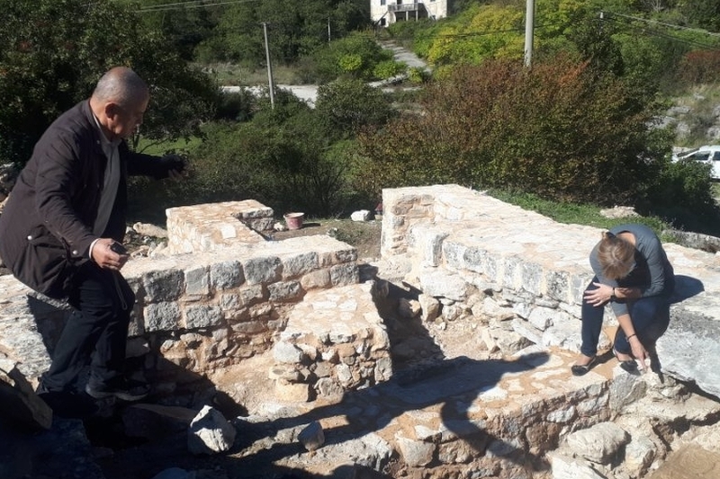 Konzervacijski radovi na arheološkom nalazištu Crkvina u Zavali