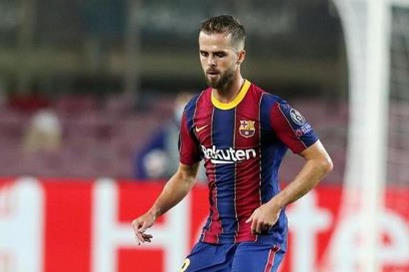 Miralem Pjanić u meču protiv Ferencvaroša (Foto: Instagram)