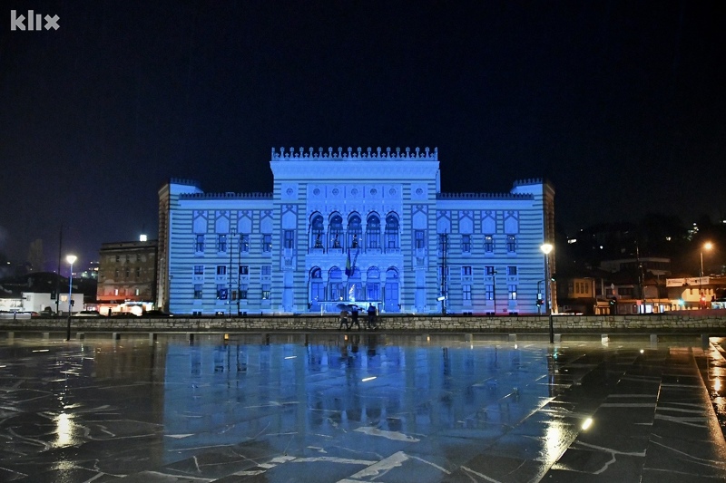 Inicijativa "Evropa u plavom za UN75" (Foto: I. Š./Klix.ba)