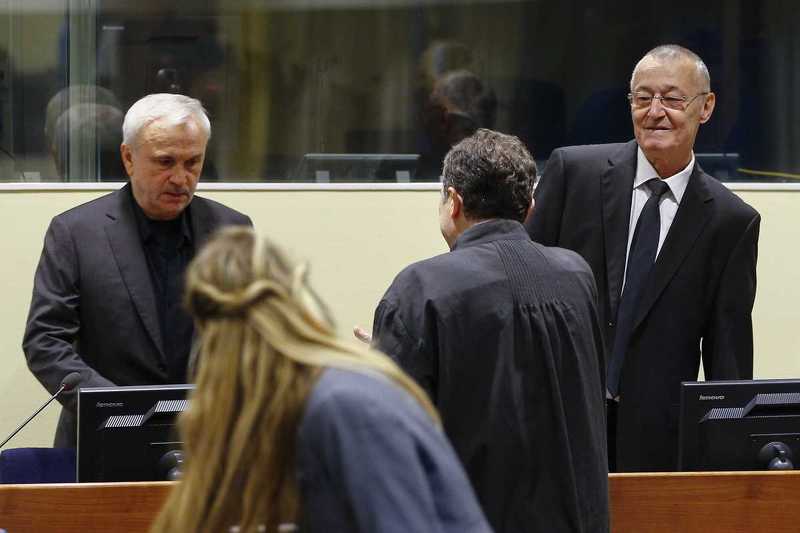 Jovica Stanišić i Franko Simatović (Foto: EPA-EFE)