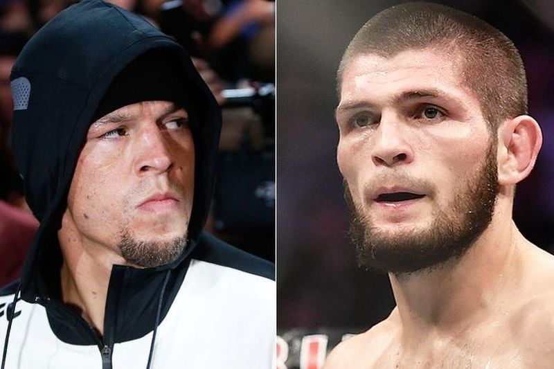 Nate Diaz i Habib Nurmagomedov (Foto: Twitter)