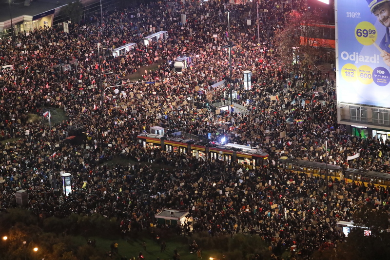 Najveći protesti u osam dana (Foto: EPA-EFE)