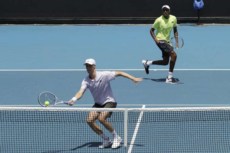 Joe Salisbury i Rajeev Ram (Foto: EPA-EFE)