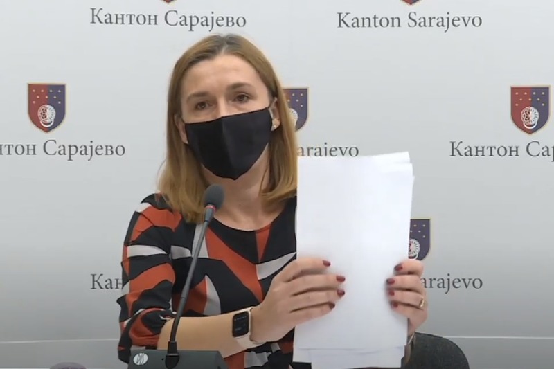 Jasna Agić, vršiteljica dužnosti ministrice zdravstva KS