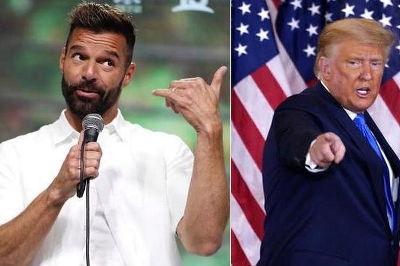 Ricky Martin i Donald Trump (Foto: EPA-EFE)