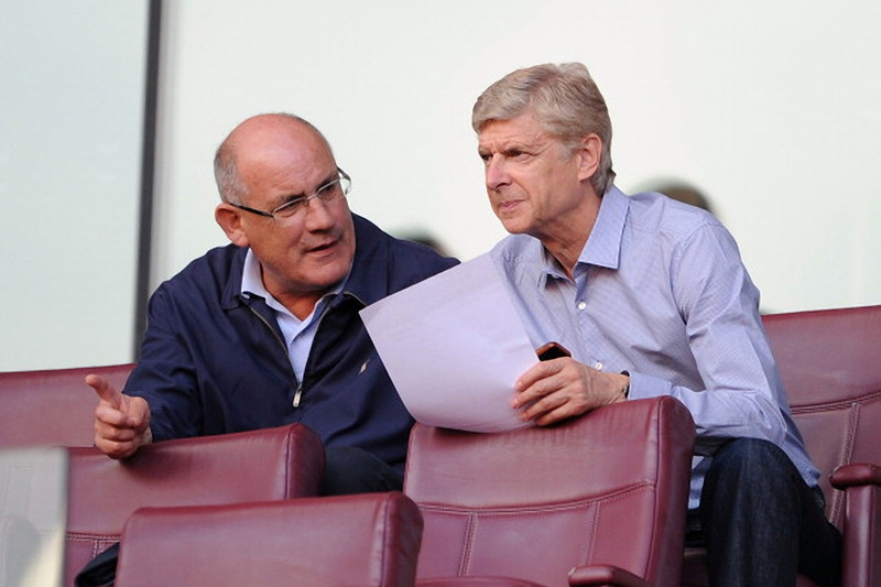 Boro Primorac i Arsene Wenger iz vremena u Arsenalu
