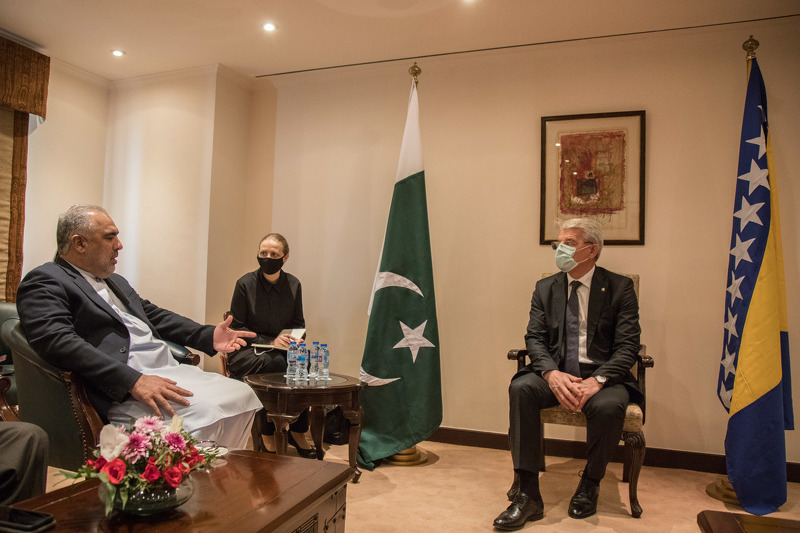 Susret sa predsjednikom Parlamenta Pakistana Asadom Qaiserom