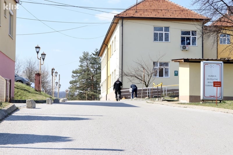 Kompleks u kojem se nalazi Klinika za plućne bolesti u Tuzli (Foto: A. K./Klix.ba)