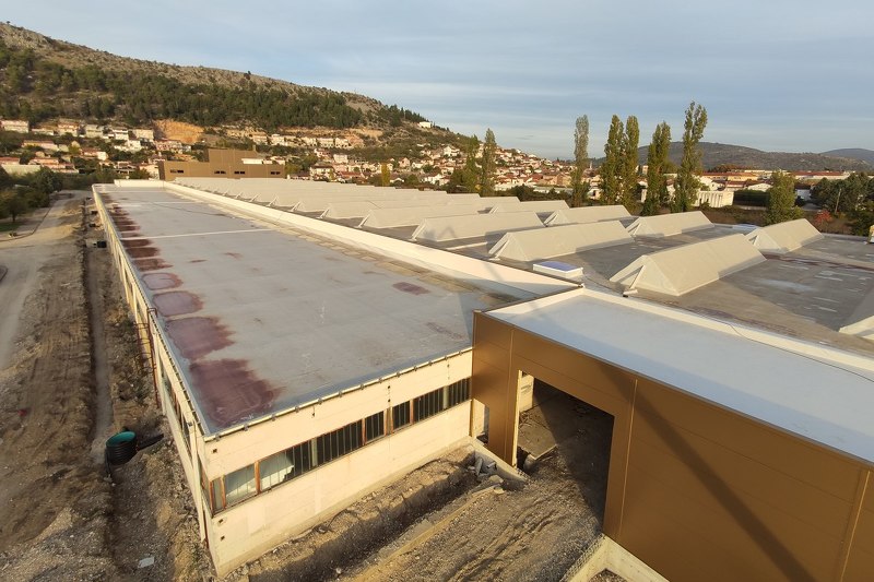 Pogled na fabriku iz zraka (Foto: Fotoarhiv/Klix.ba)