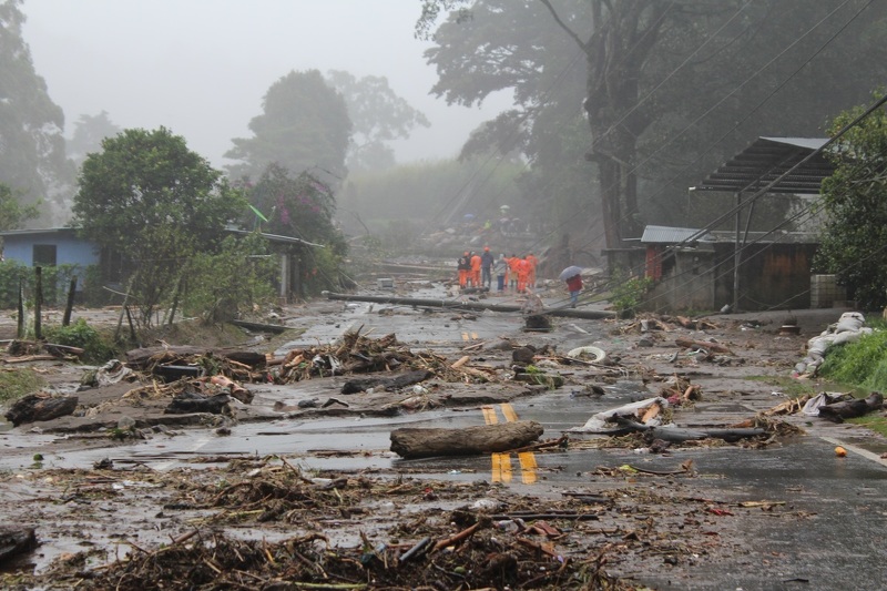 Gvatemala je najteže pogođena olujom Eta (Foto: EPA-EFE)