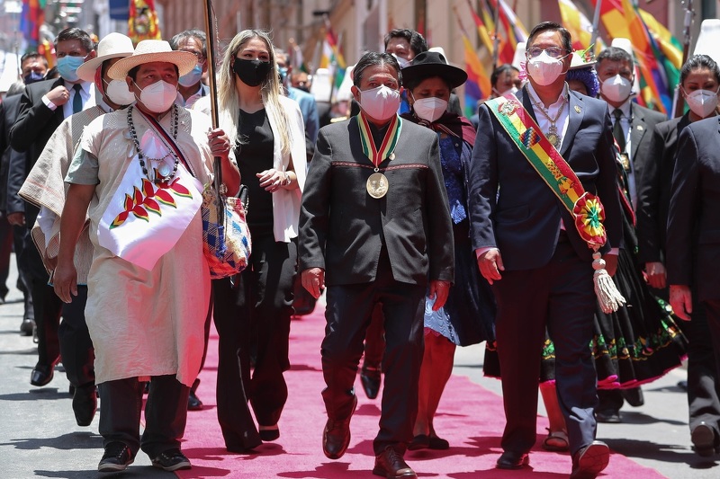 Luis Arce dolazi na vlast godinu dana nakon Eve Moralesa (Foto: EPA-EFE)