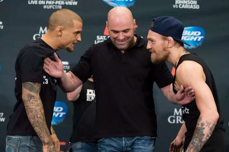 McGregor je 2014. godine u perolakoj kategoriji savladao Poiriera (Foto: mmafighting.com)