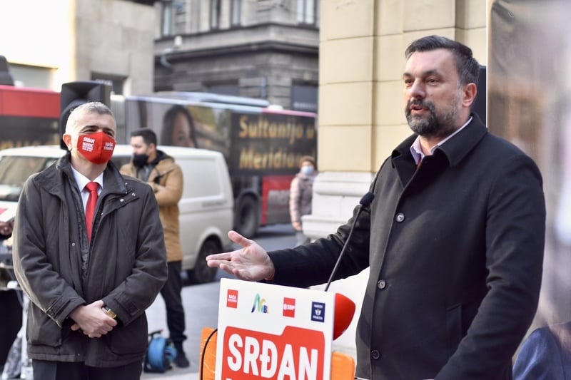 Elmedin Konaković: Srđan Mandić će pomesti na izborima (Foto: T. S./Klix.ba)