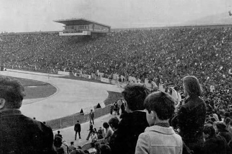 Spektakl na Koševu privukao je 45.000 gledalaca (Foto: FK Sarajevo / Facebook)