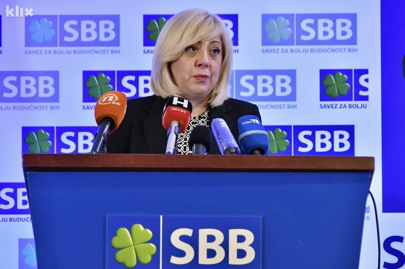 Edita Đapo: Očekujemo da će SBB ponoviti rezultat s prethodnih izbora (Foto: I. Š./Klix.ba)