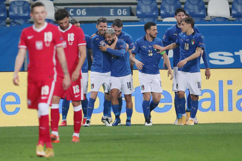 Jorginho postigao vodeći gol za Azzurre protiv Poljske (Foto: EPA-EFE)