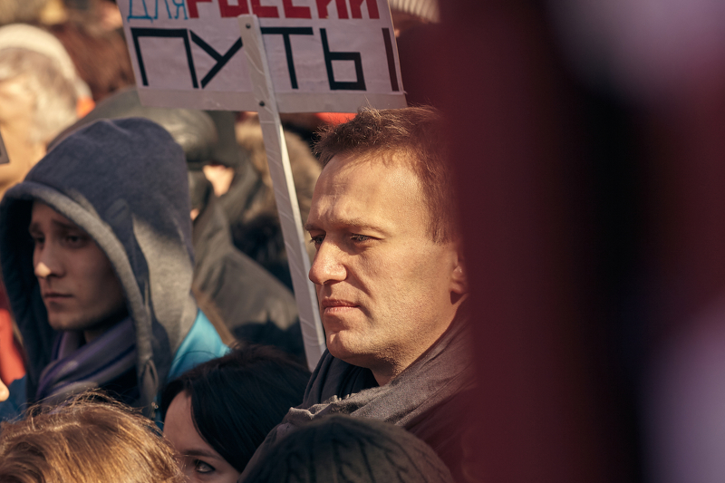 Aleksej Navalni na protestima 2012. godine (Foto: Shutterstock)