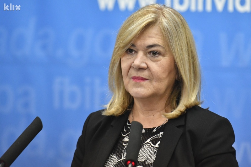 Ministrica finansija Jelka Milićević (Foto: T. S./Klix.ba)