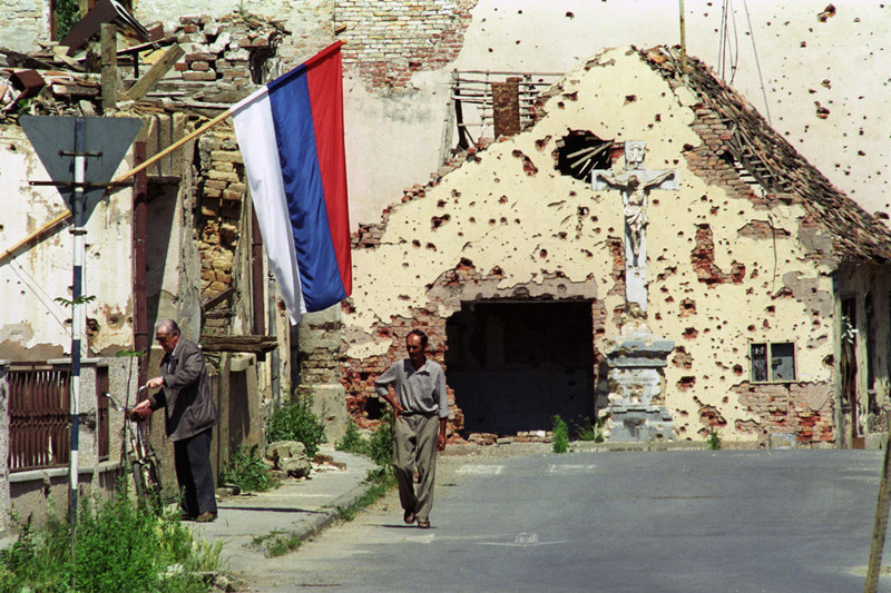 Vukovar je bio potpuno razrušen i raseljen (Foto: EPA-EFE)