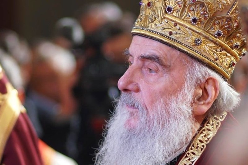 Patrijarh Irinej je preminuo jutros usljed zaraze koronavirusom