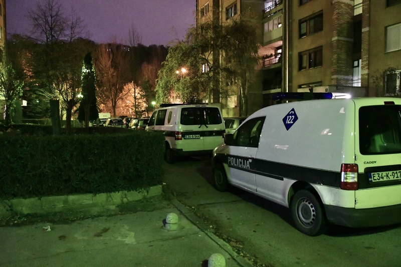 Policija na terenu vrši uviđaj (Foto: I. Š./Klix.ba)