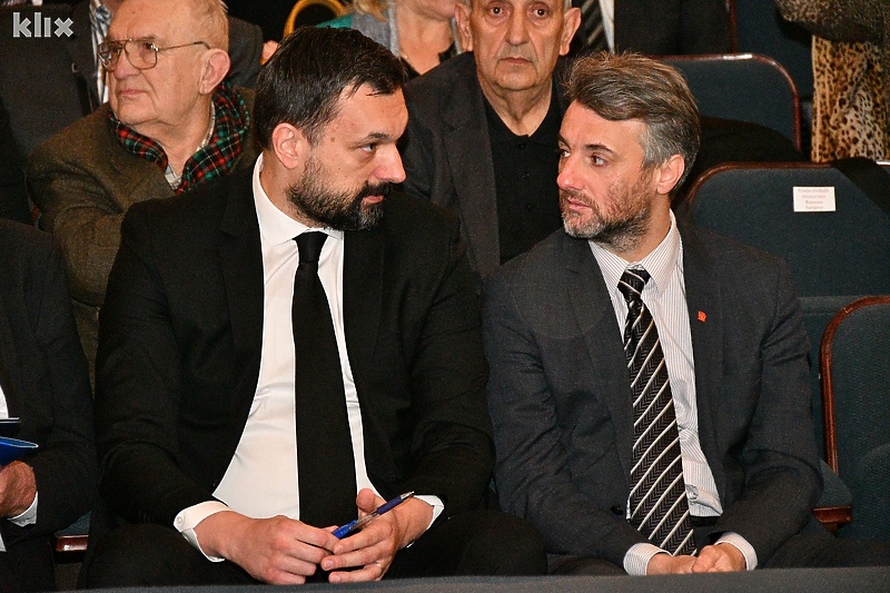 Elmedin Konaković i Edin Forto (Foto: I. Š./Klix.ba)