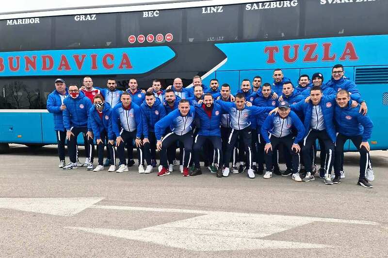 FC Salines Tuzla City pred polazak u Andoru