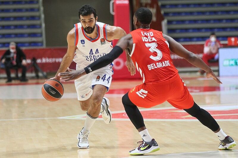 Krunoslav Simon u prodoru (Foto: Euroleague)