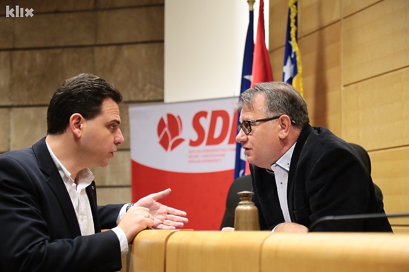 Saša Magazinović i Nermin Nikšić (Foto: F. K./Klix.ba)