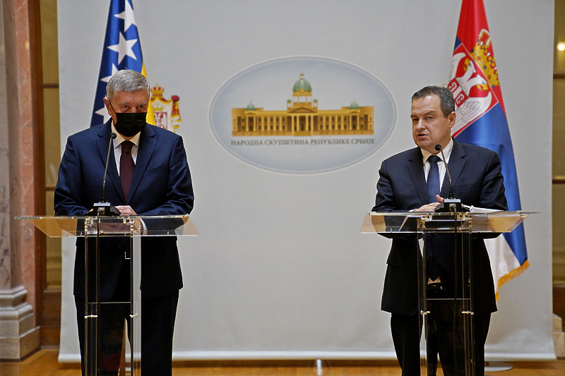 Dačić prihvatio Radmanovićev poziv da posjeti BiH (Foto: Parlament BiH)