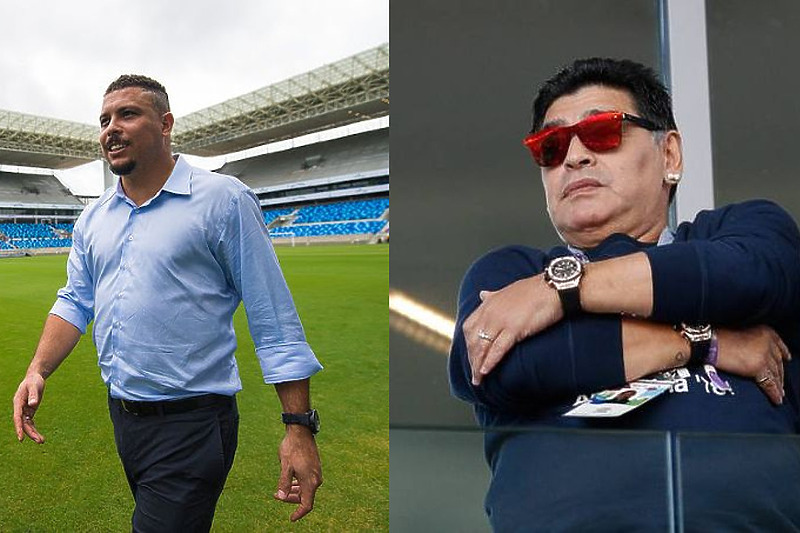 Ronaldo i Maradona bili su veliki prijatelji (Foto: Screenshot)